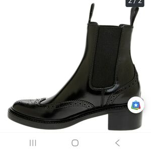 Yves Saint Laurent Black Ankle Boots